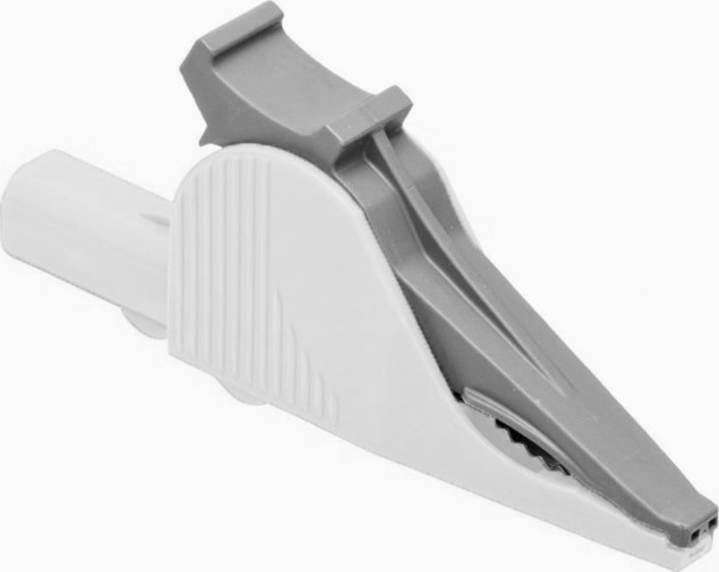 Cal Test CT3251-9 Insulated Alligator Clip, Ex-Large (Elephant Clip), White