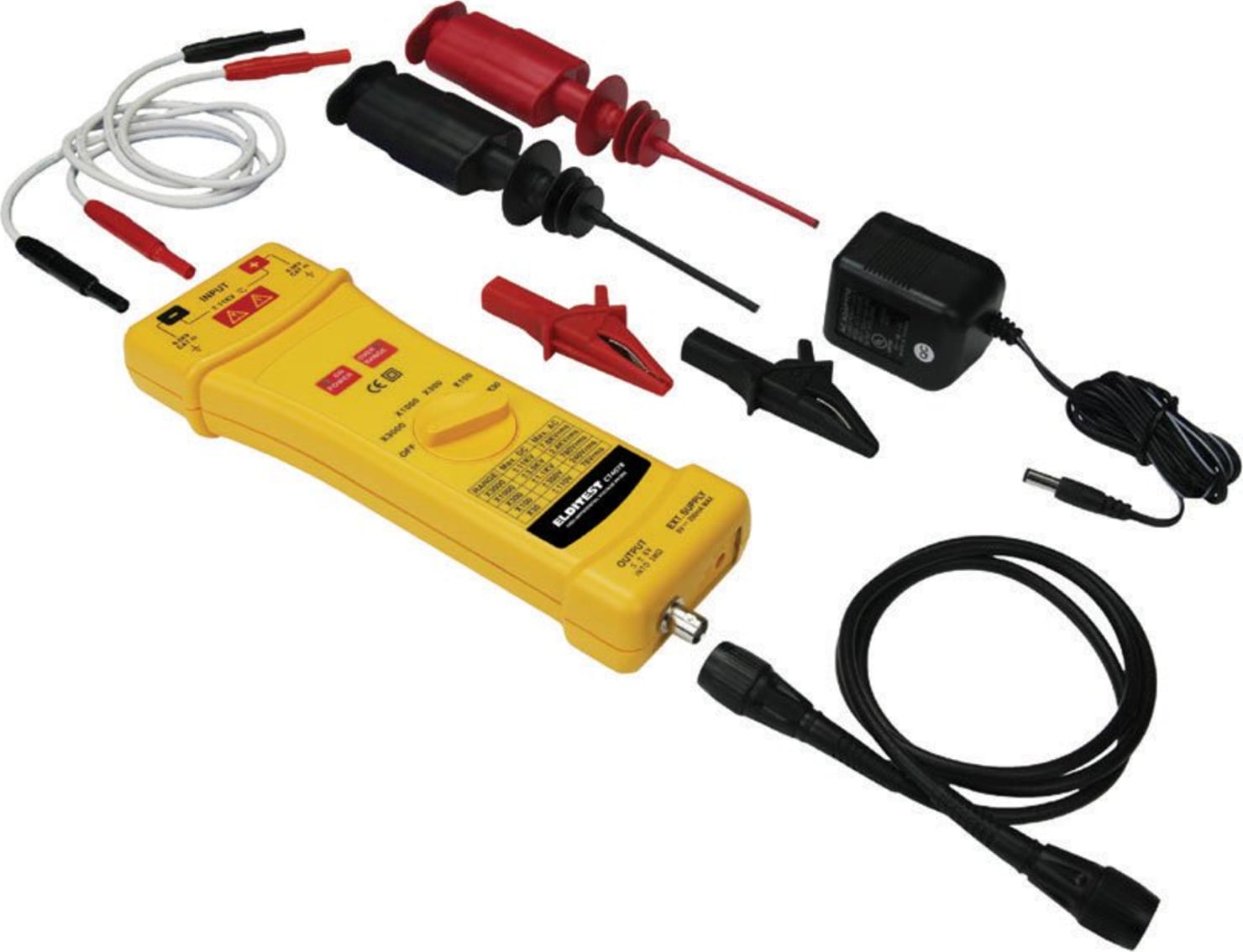 Cal Test CT4078-EU Differential Probe Kit, EU Adapter
