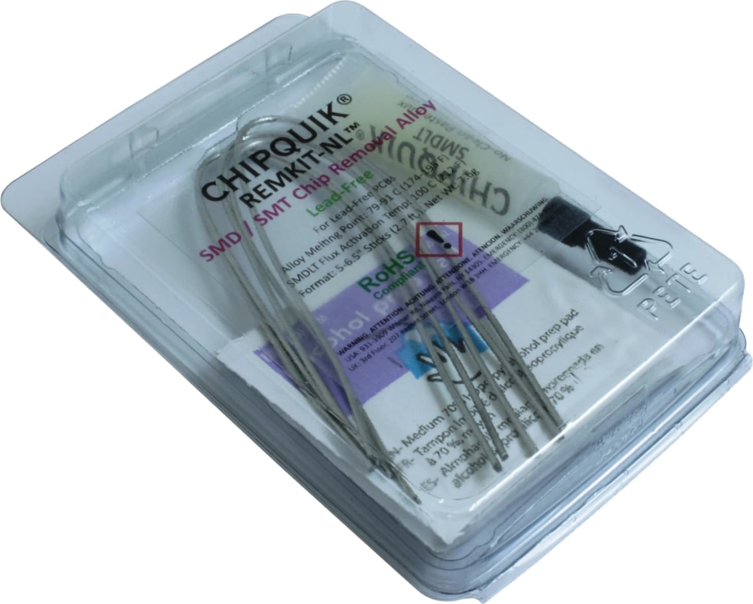 Chip Quik REMKIT-NL SMD / SMT Chip Removal Alloy Lead-Free