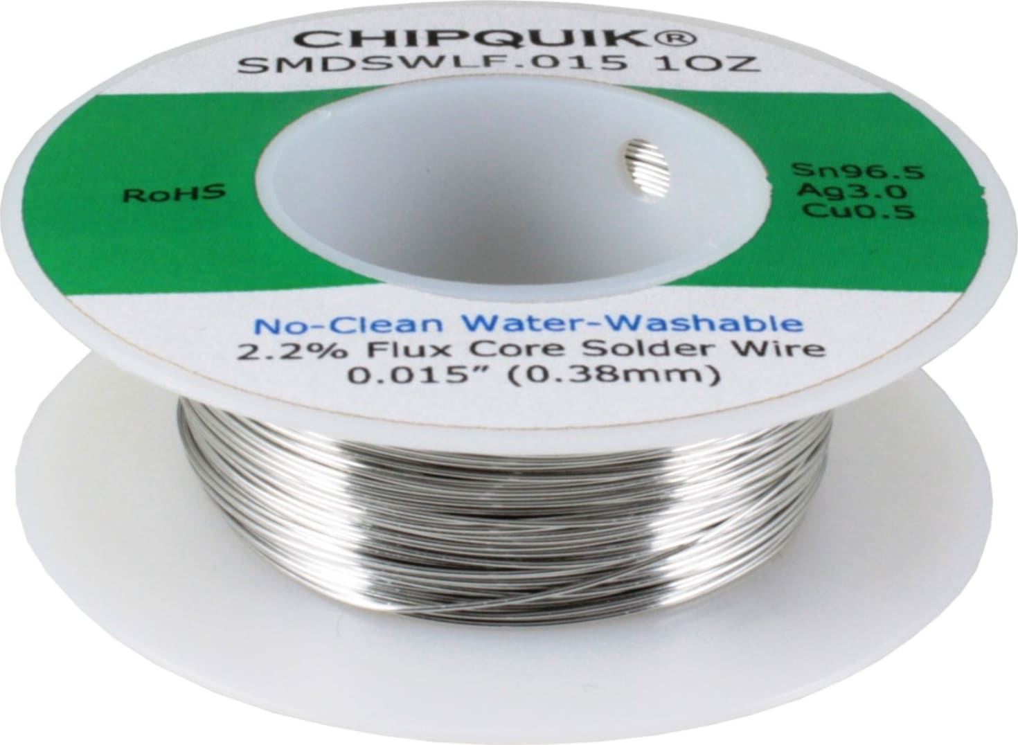 Chip Quik SMDSWLF 015 1OZ - Lead Free Solder Wire