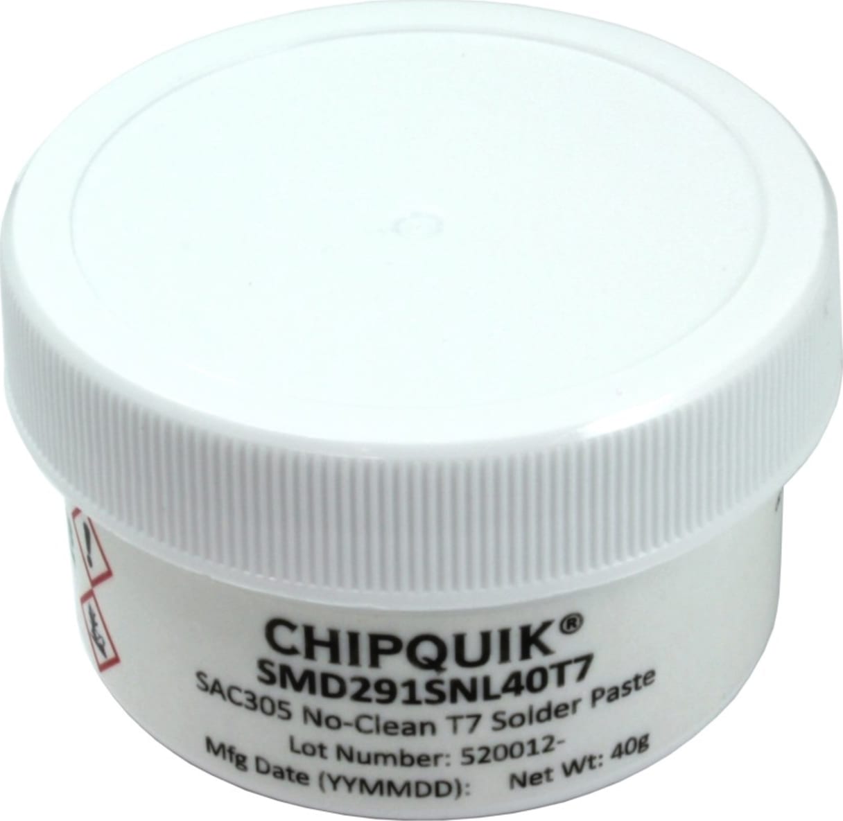 Chip Quik SMD291SNL40T7 - Solder Paste in jar 40g