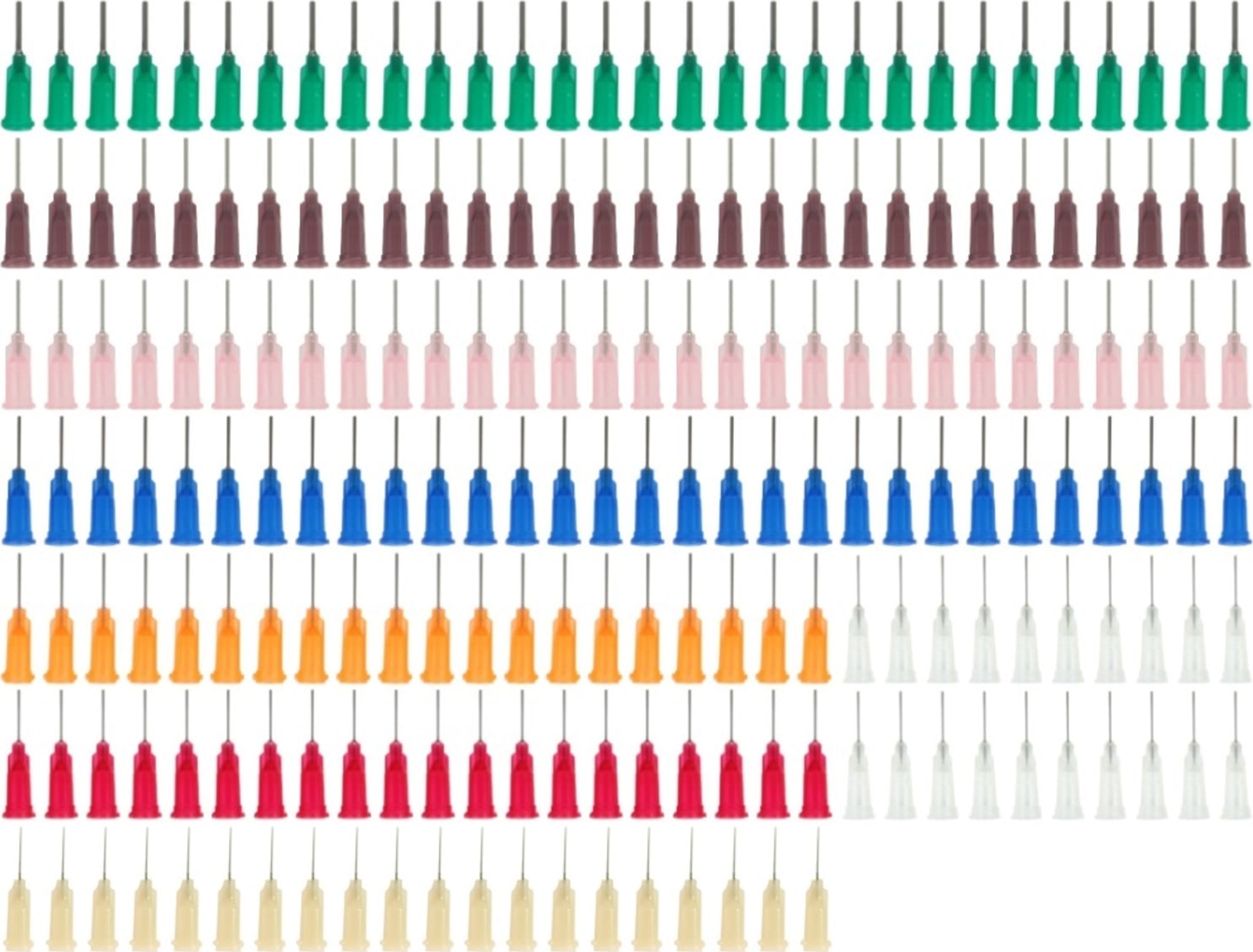 Chip Quik SMDTA200 Dispensing Needles / Syringe Tips Assorted 200 Pack