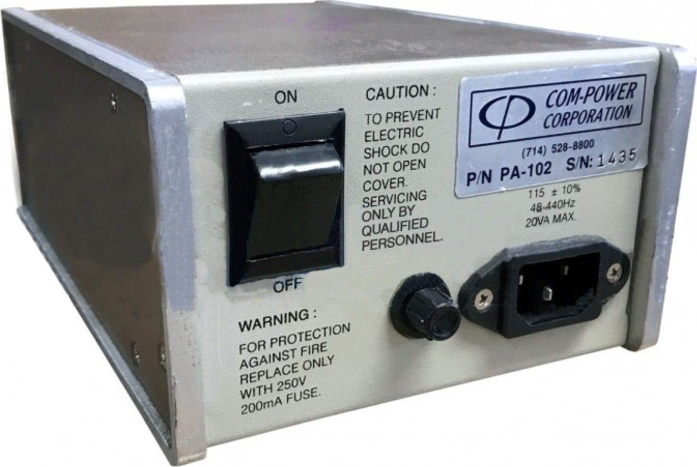 Com-Power PA-102 Preamplifier