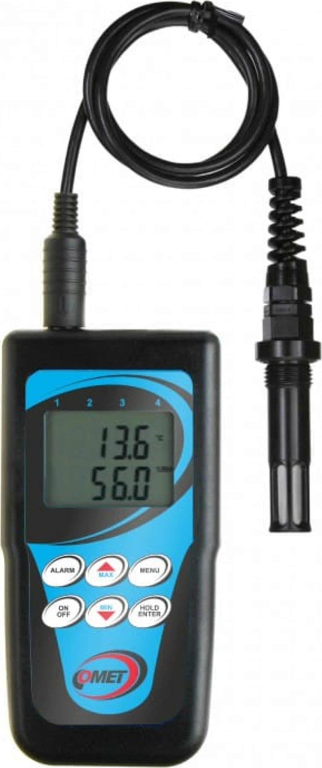 Comet D3121P - Thermo-Hygrometer for Compressed Air Measurement