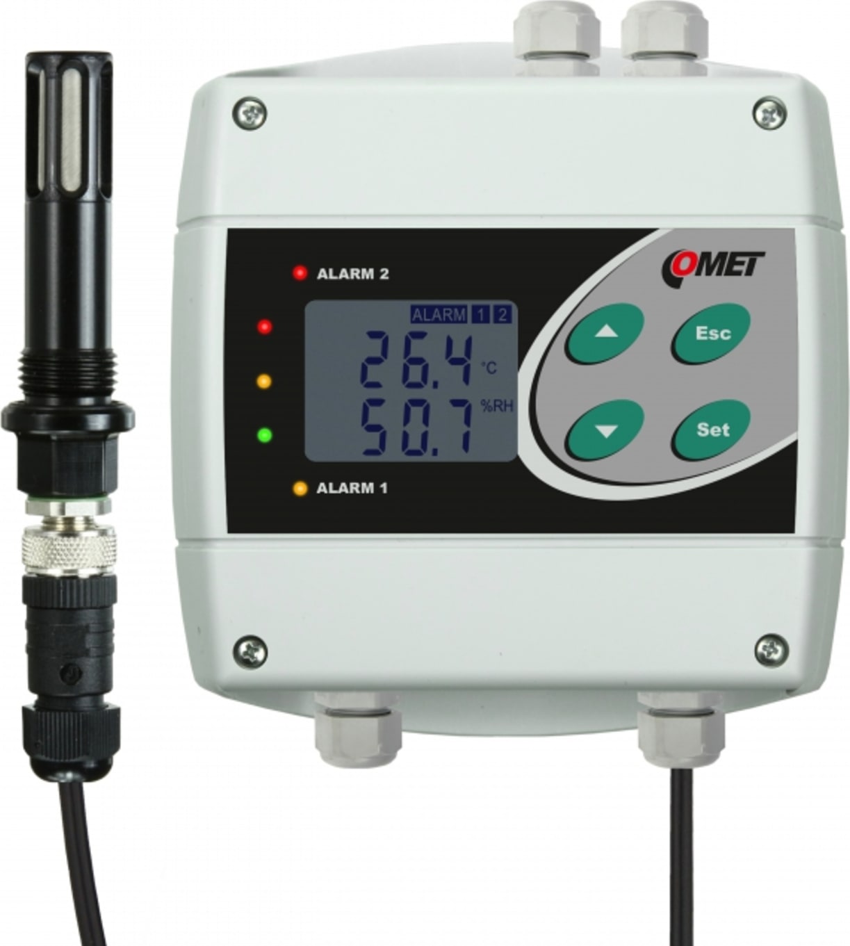 Comet H3061P-4 Compressed Air Temperature and Humidity Regulator with 230Vac/8A Relays