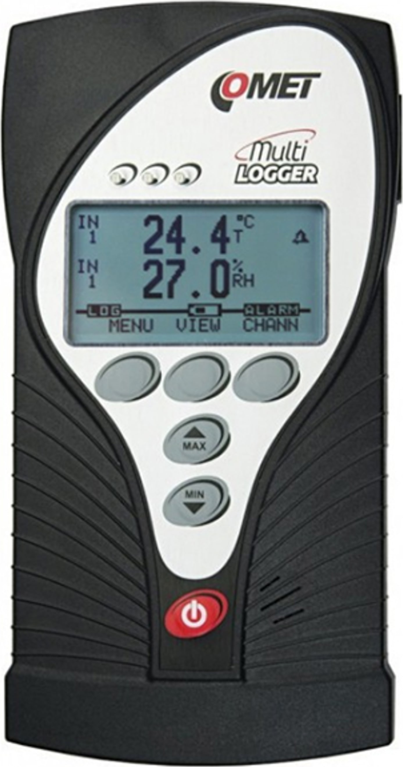 Comet M1140 Multilogger Hand - Held Thermo Hygro Meter with 4 MiniDIN