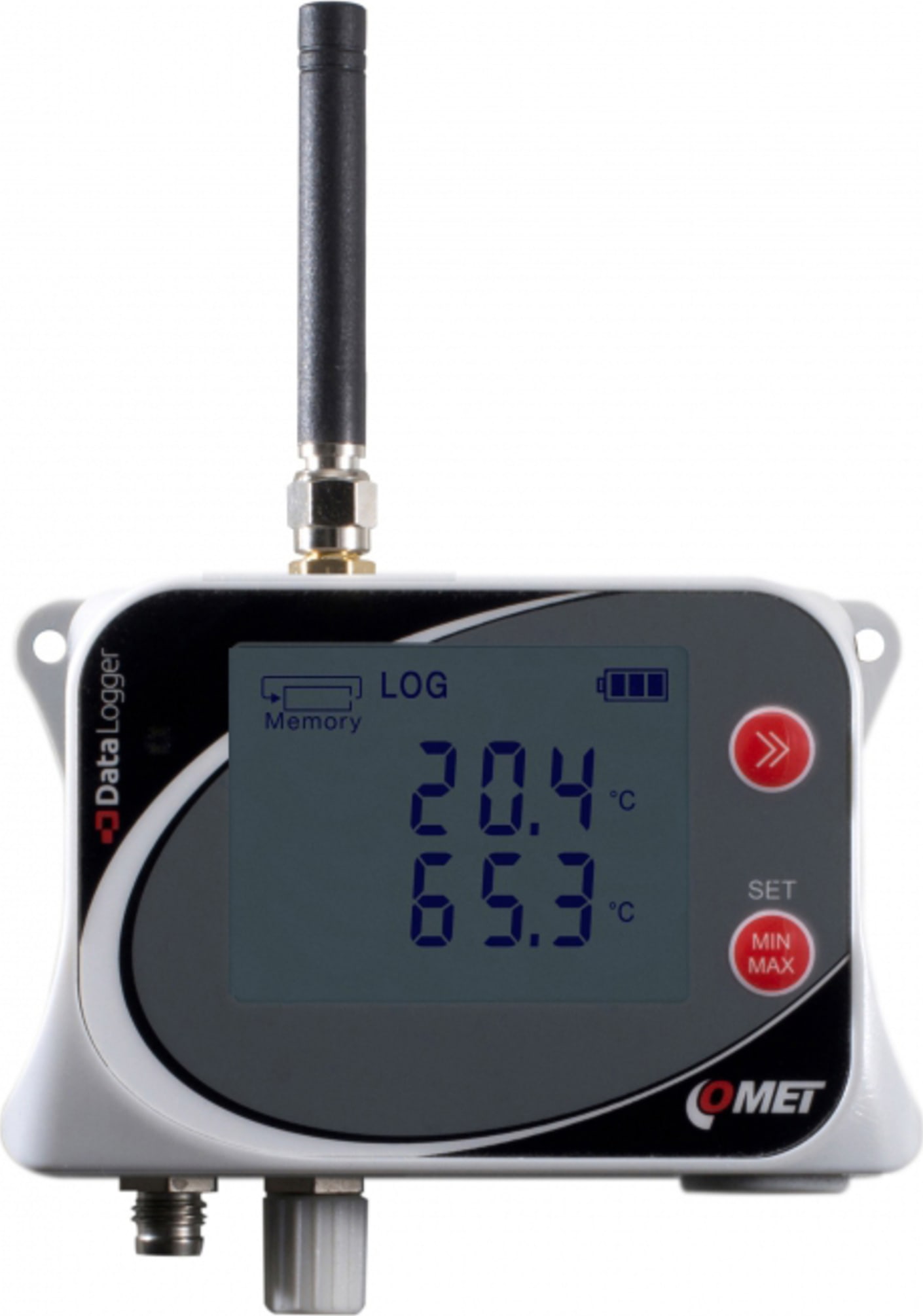 Comet U0121M - IoT Wireless Temperature Datalogger for 2 External Probes, GSM Modem