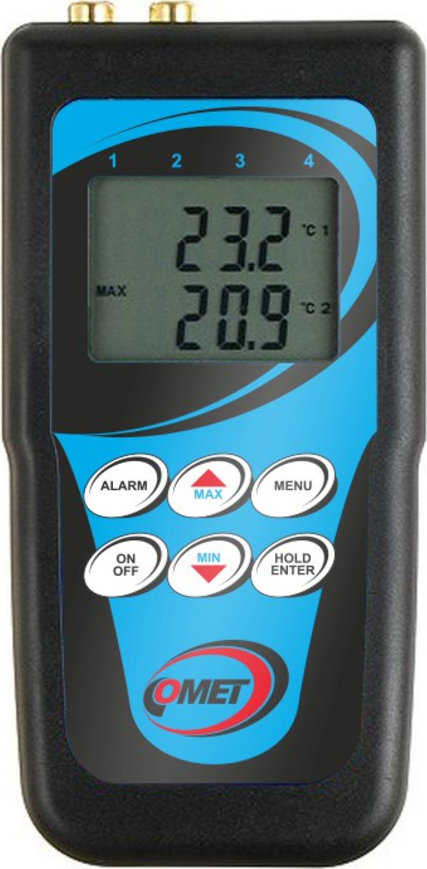 Comet D0221 Dual Channel Thermometer and Data Logger for Ni1000 and Pt1000