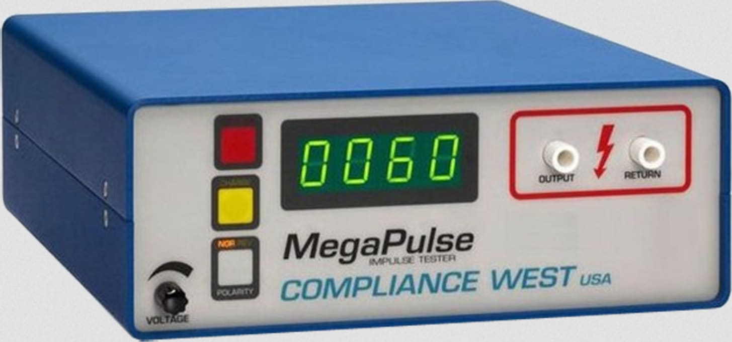 Compliance 1.2x50/8x20P-2 2000V Peak, Combination Wave, with Phase Control