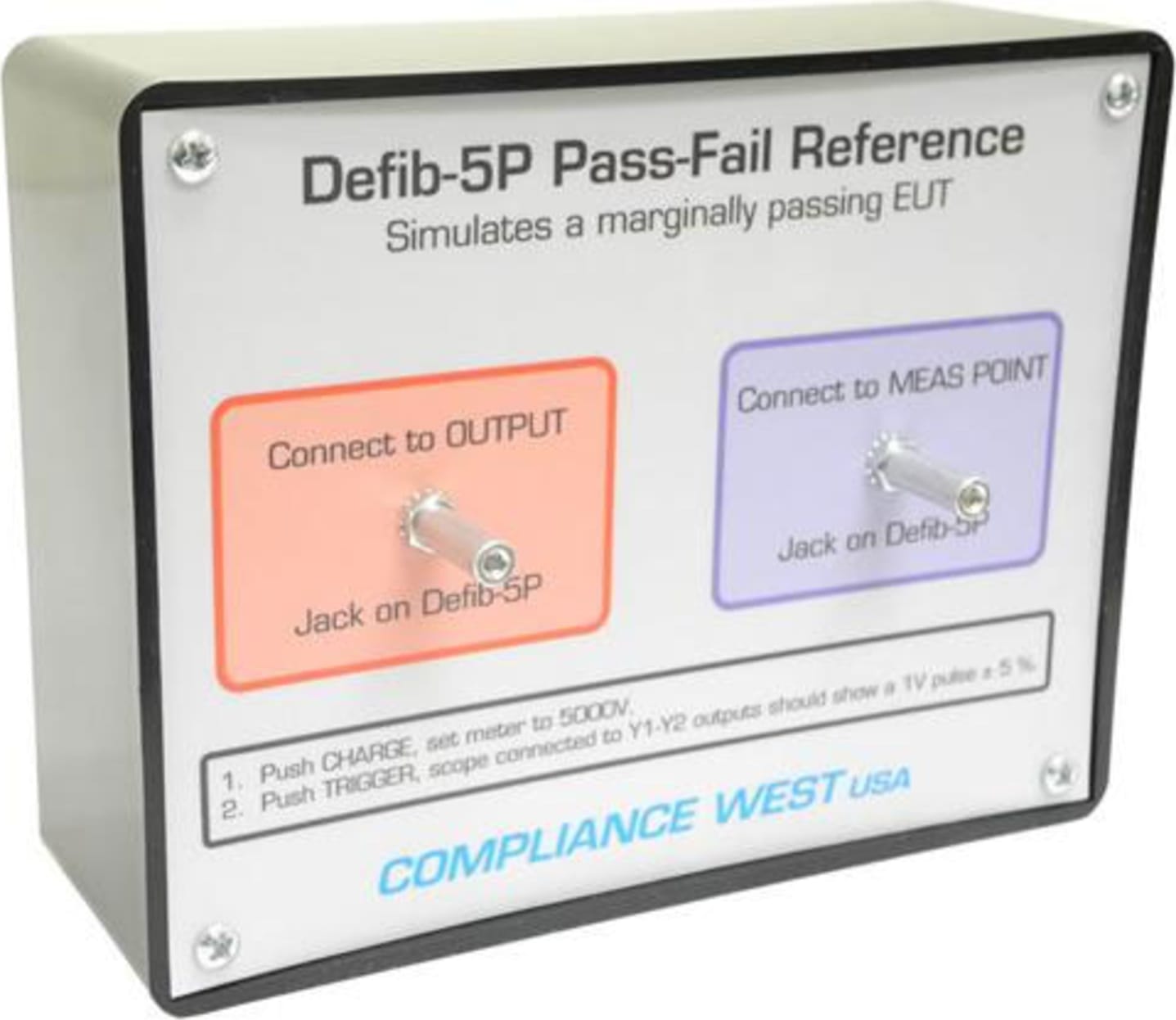 Compliance Defib-5 Pass/Fail Function Checker for Defib-5