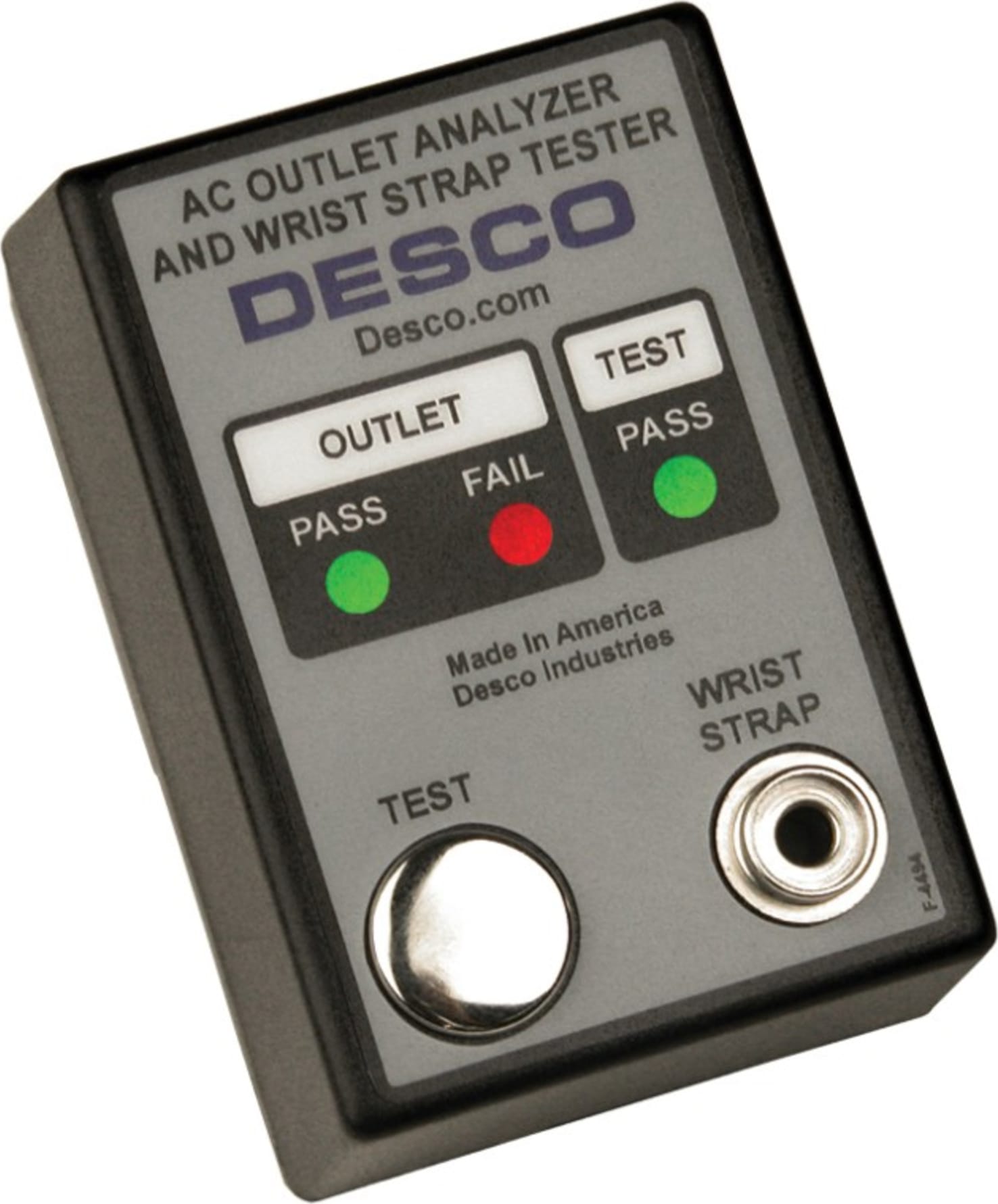DESCO 98131 AC Outlet Analyzer and Wrist Strap Tester - 220 Volt Version