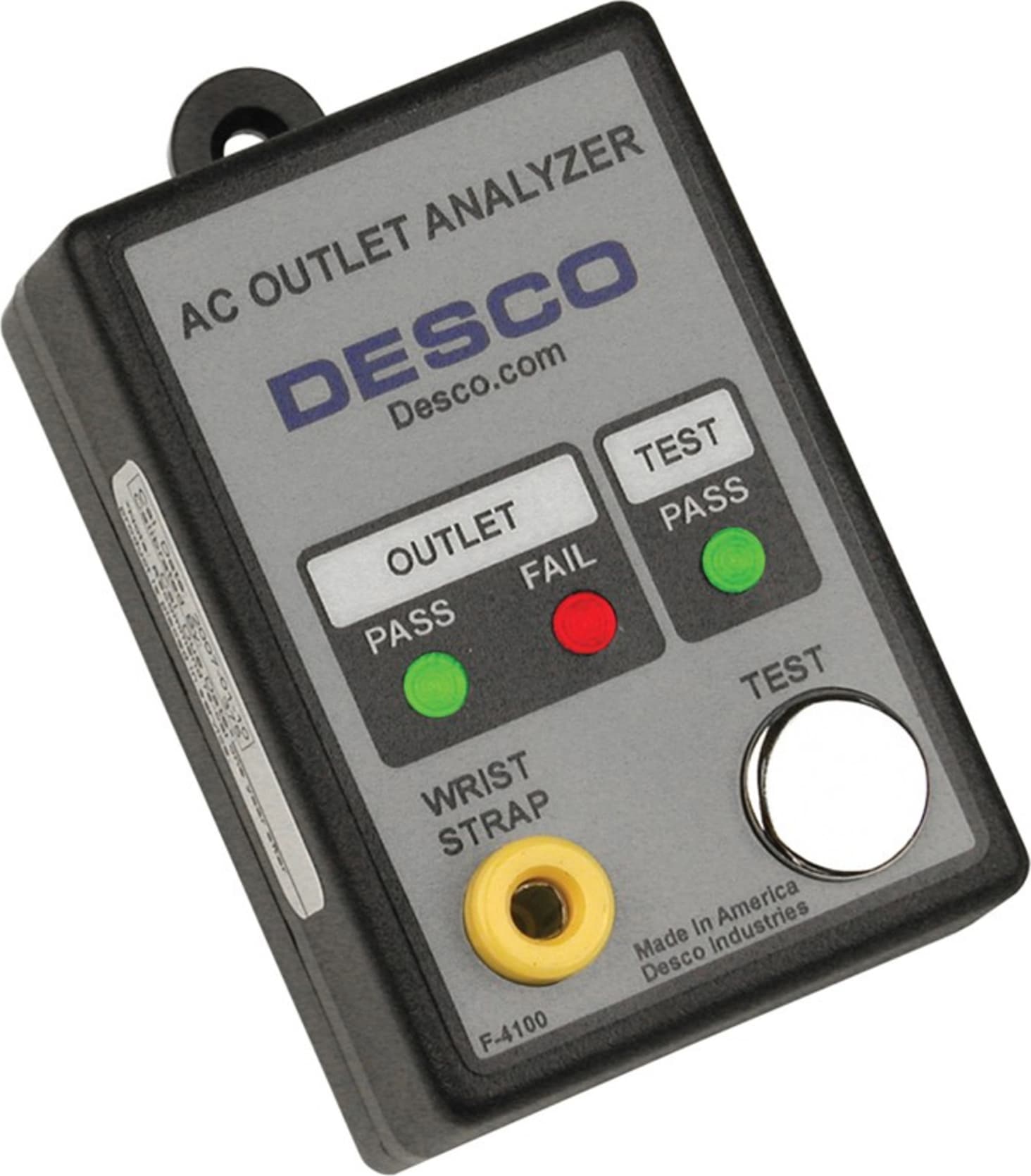 DESCO 98132 - AC Outlet Analyzer and Wrist Strap Tester