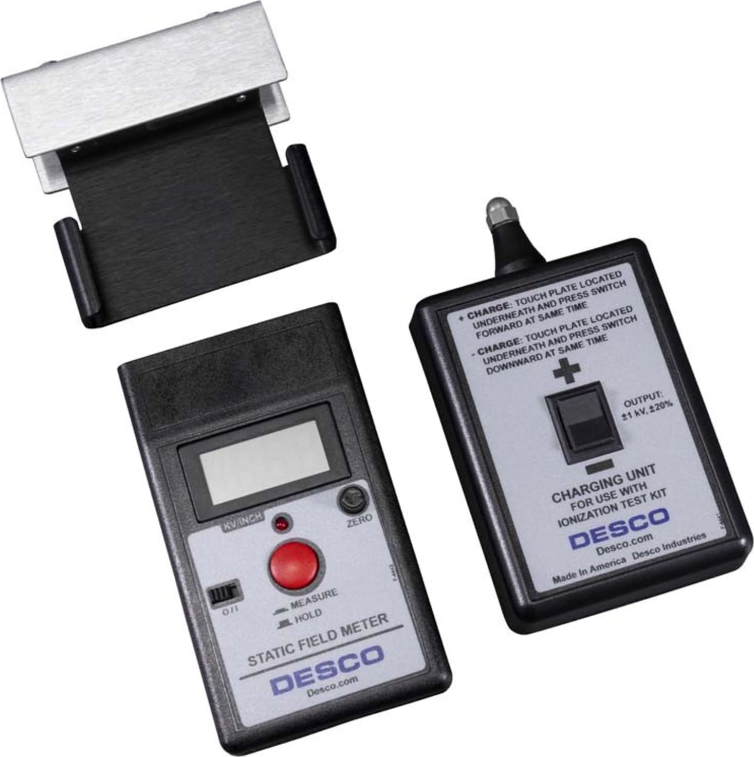 Desco 19443 - Digital Static Field Meter Ionization Verification Kit