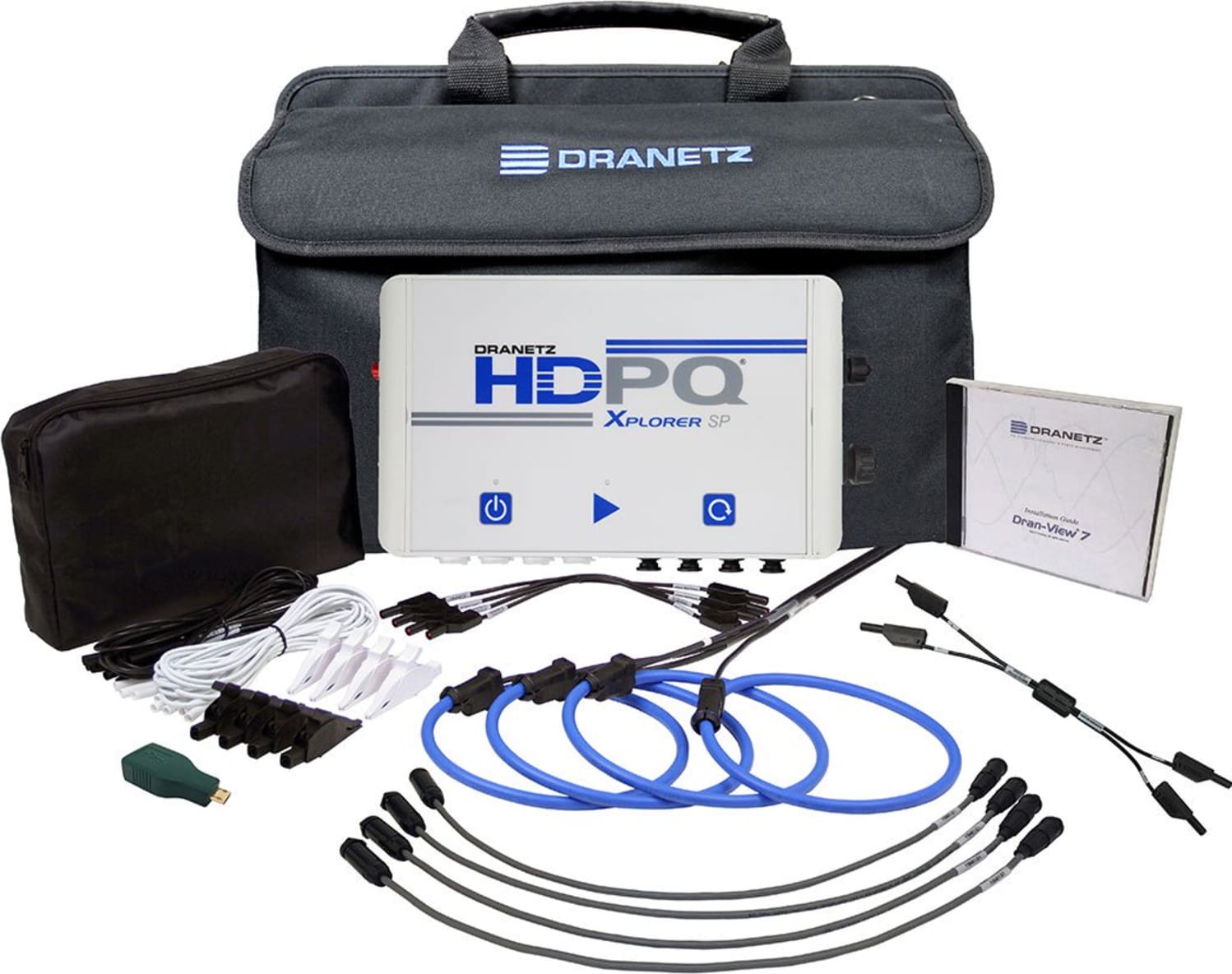 Dranetz HDPQ-SPXAFLEX3KPKG-IP HDPQ-SP Xplorer 30/300/3000A FLEX Package