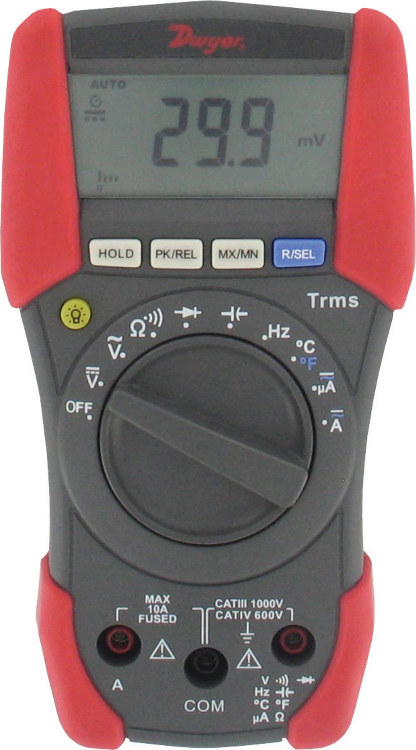 Dwyer MM-2 Digital Multimeter with True RMS