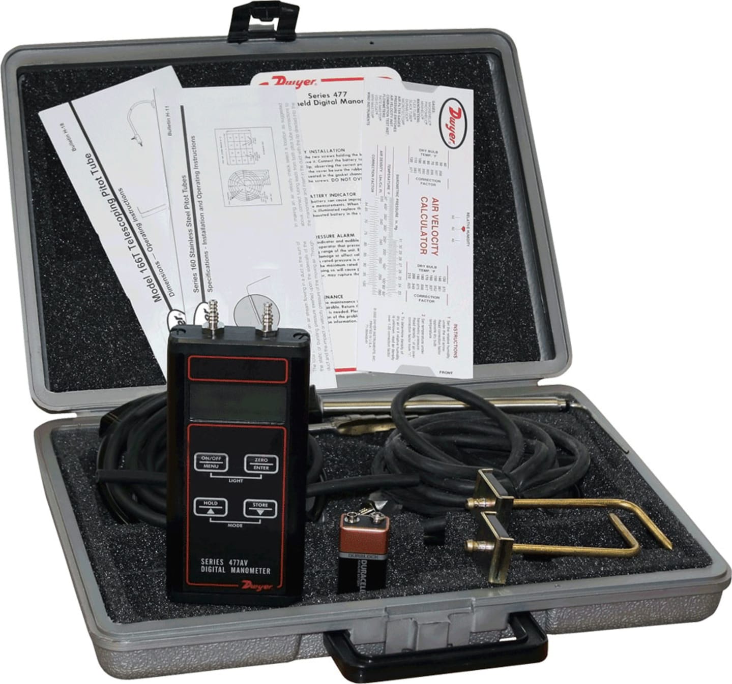 Dywer Series 477-1T-AV Air Velocity Kits