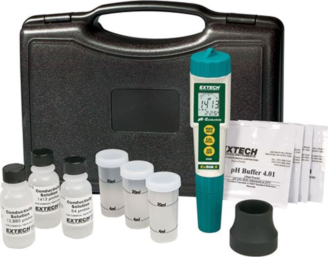 Extech EC510 Exstik II Combination Conductivity PH TDS Meter Kit