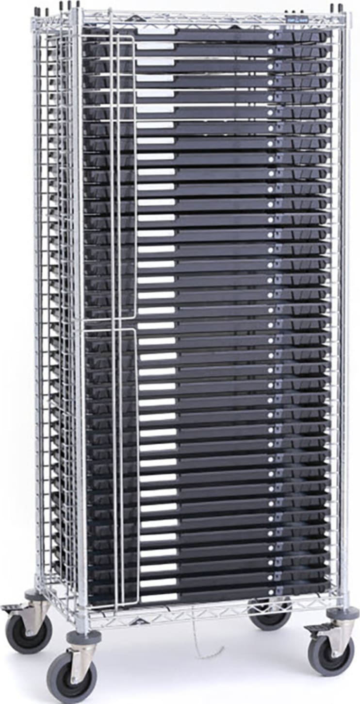 Metro ESD-RS1-TRAY4 - ESD Wire Rack Kit, with 40 Trays, Inlays ...