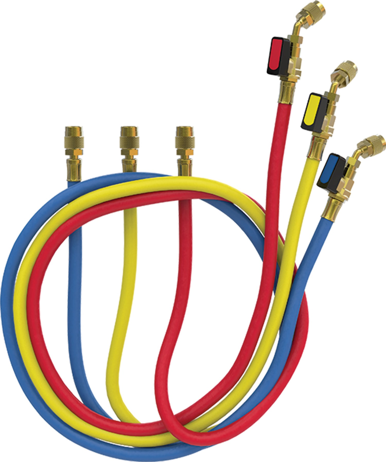 E Instruments three charging lines for the analog manifold