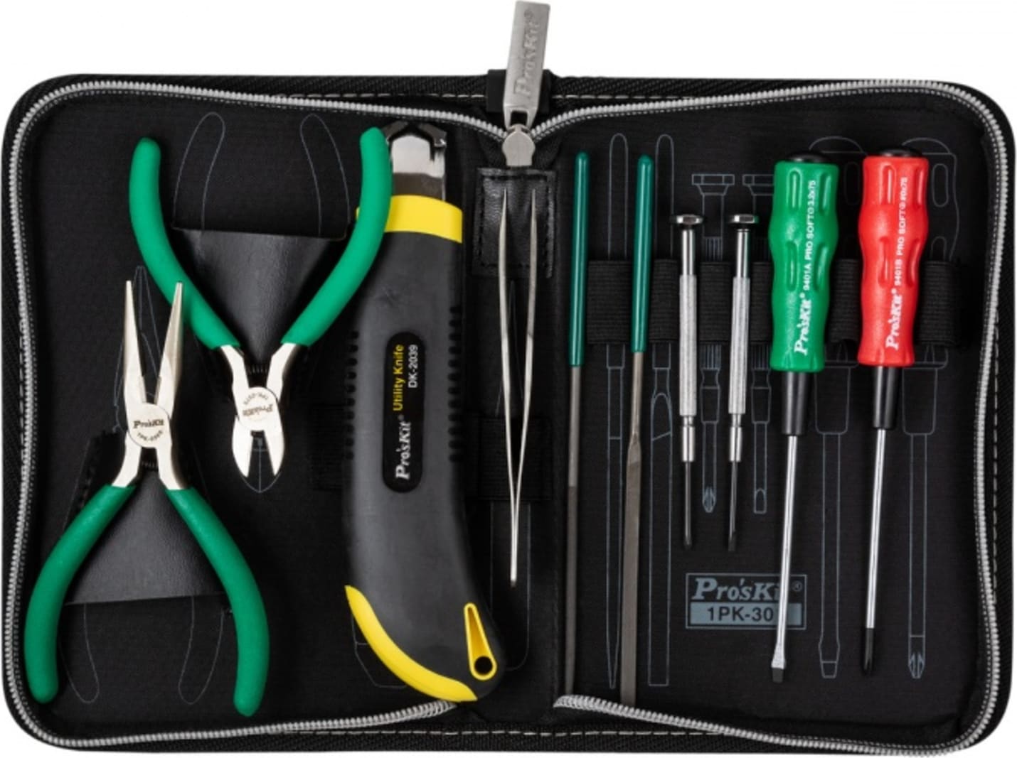 Eclipse Tools 500-025 - 10 Piece Compact Tool Kit