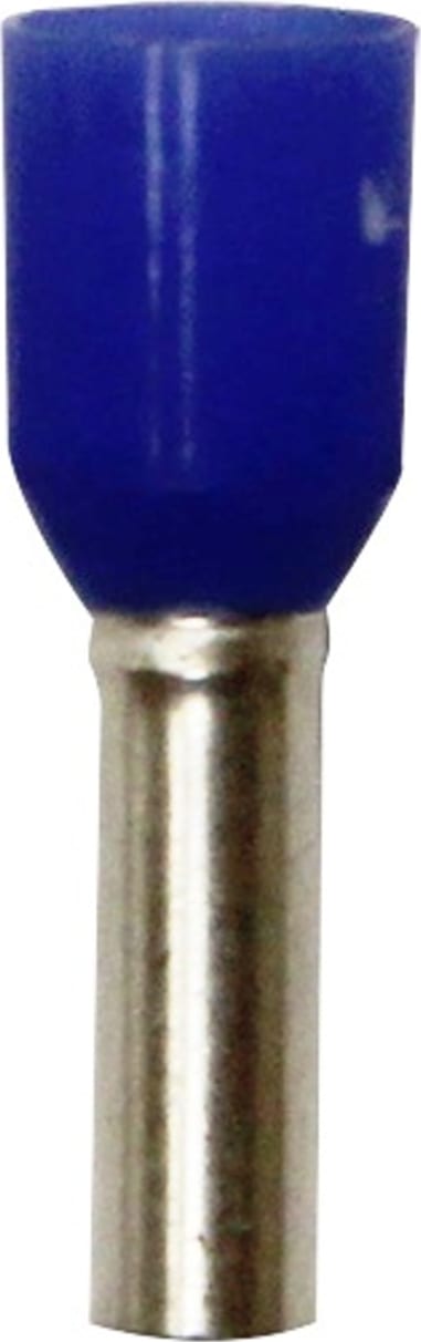 Eclipse Tools 701-022-100 - Insulated Blue Wire Ferrules, 14 AWG x 15mm, 100 pcs