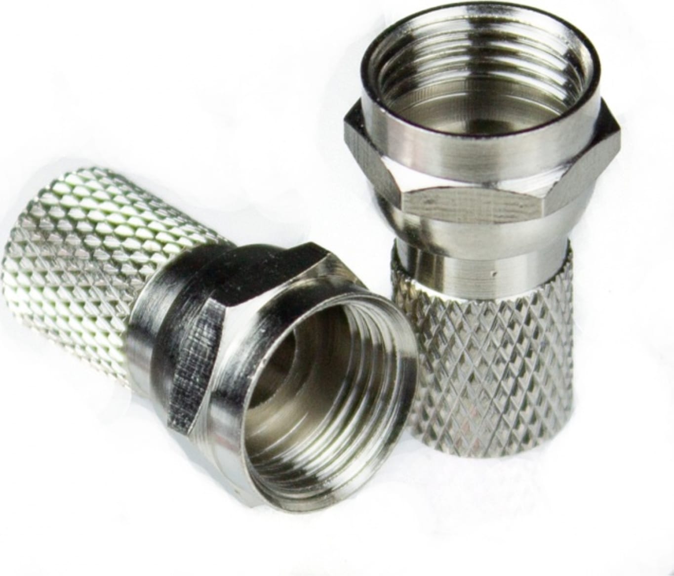 Eclipse Tools 902-384-100 - Twist-On CATV F Connectors, RG59, 100 Pack