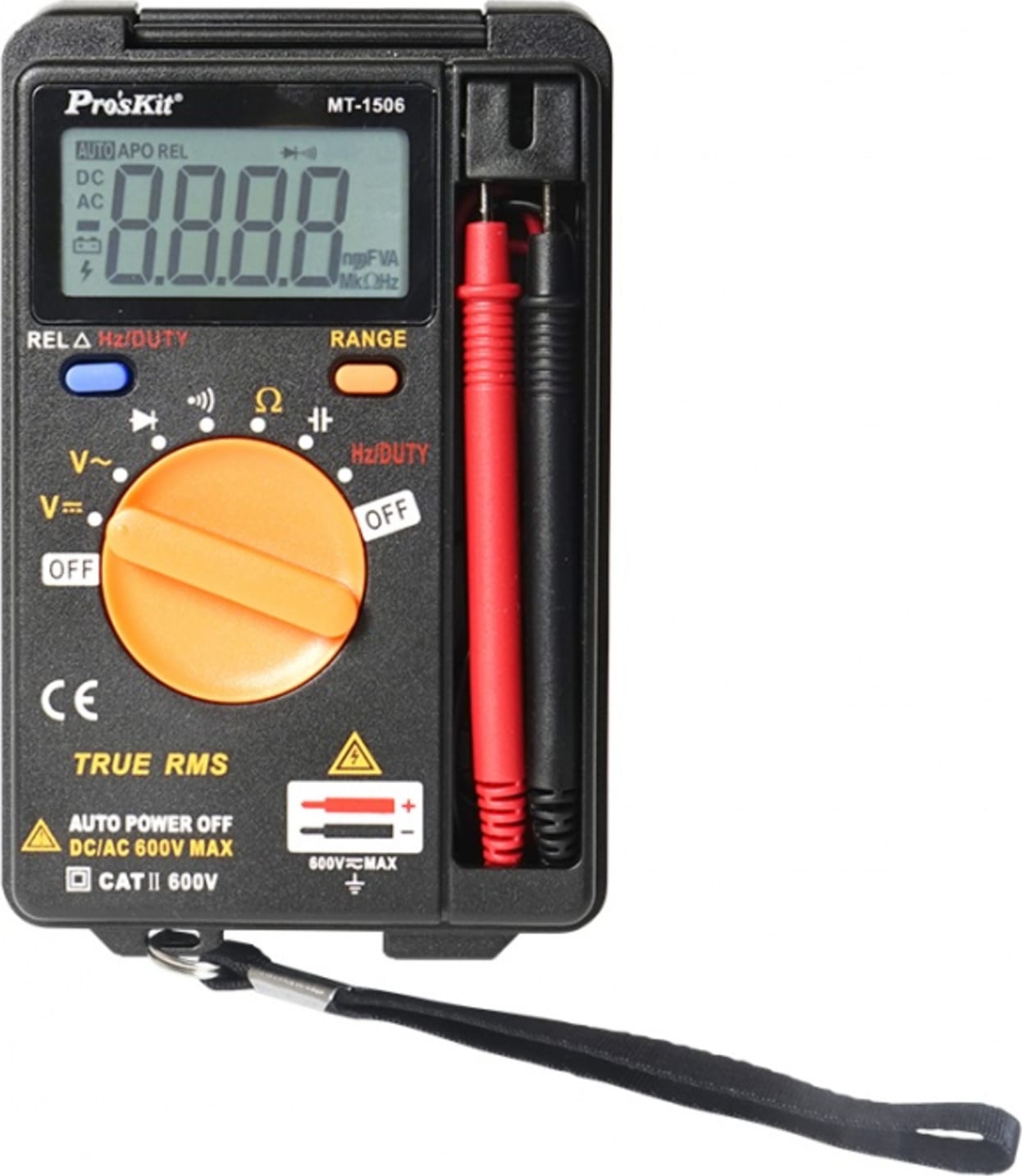 Eclipse Tools MT-1506 - Pocket True RMS Auto Range Multimeter