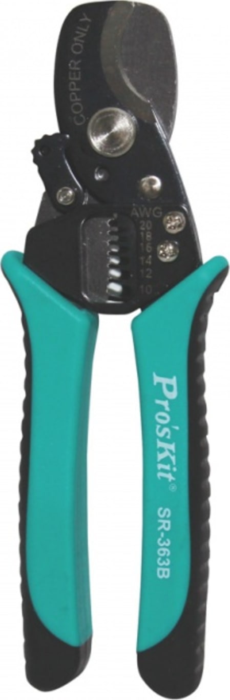 Eclipse Tools SR-363B - 2-in-1 Round Cable Cutter/Stripper AWG 20-10