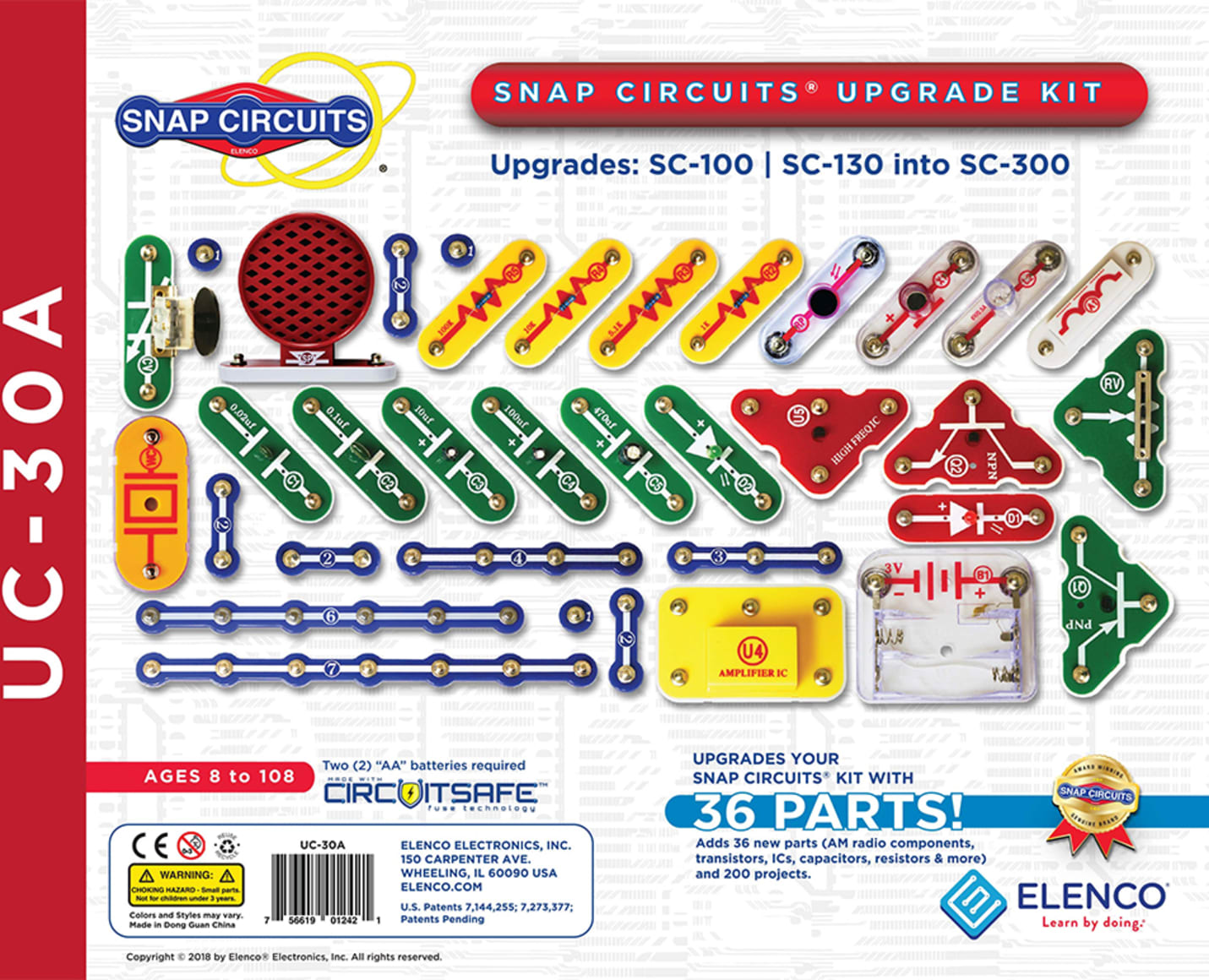Elenco UC-30A Snap Circuits Upgrade Kit