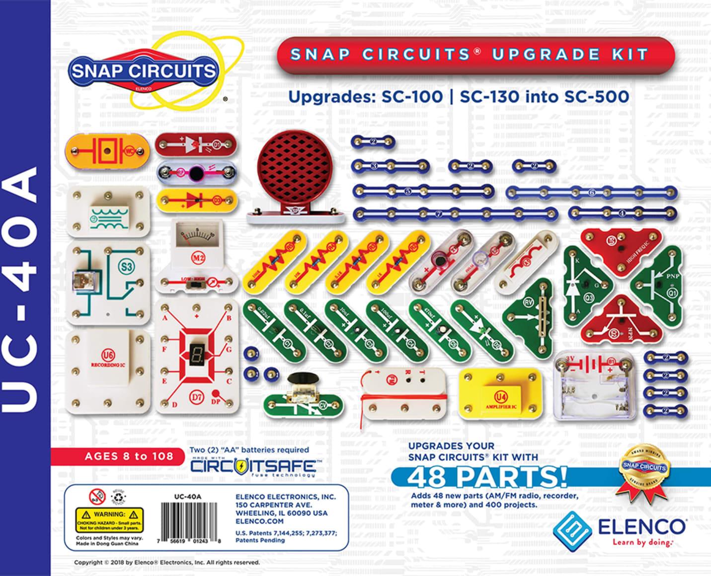 Elenco UC-40A Snap Circuits Upgrade Kit