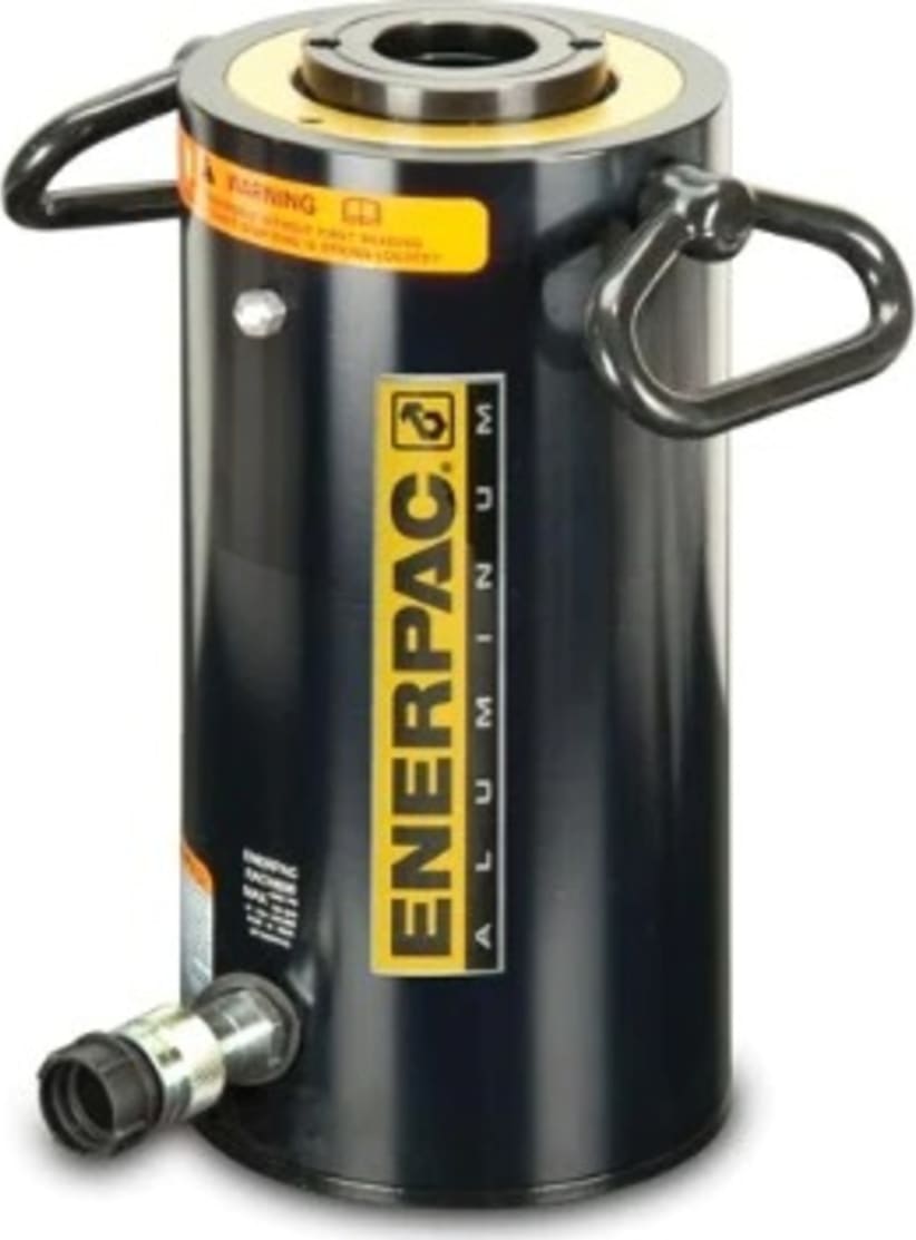 Enerpac RACH Series Hollow Plunger Hydraulic Cylinder, 65.6 Tons Capacity