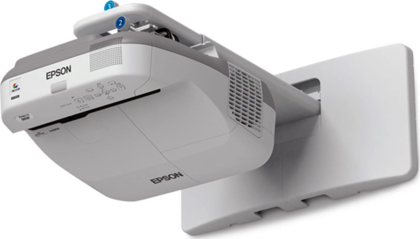 Epson V11H602320 - WXGA 3LCD Projector, 3300 Lumens 16:10 (White