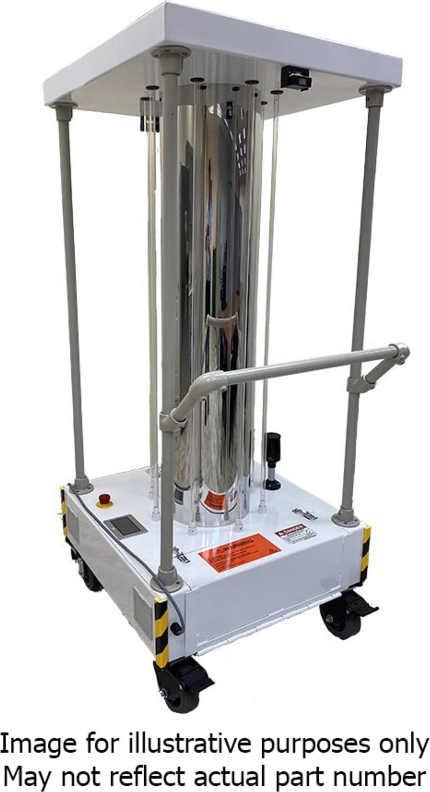 Ericson UVC-PKCART-MAX - UV-C Perma-Kleen Cart, Mobile Surface Disinfection Unit, 320W, 260 Degree