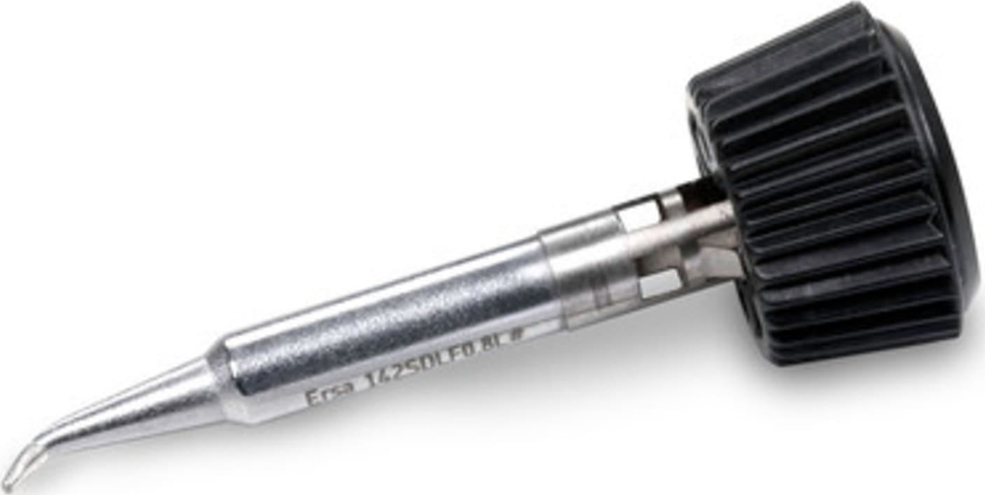 Ersa 0142SDLF08L/SB - Pencil Point, Bent, Extended, 0.8 mmø