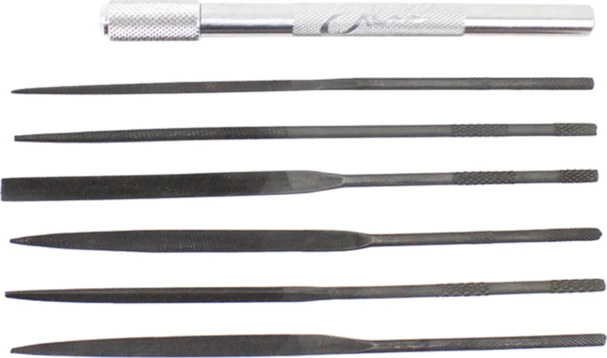 Excel 55668 - 6 Assorted File Set w/Handle, Carbon Steel | TEquipment