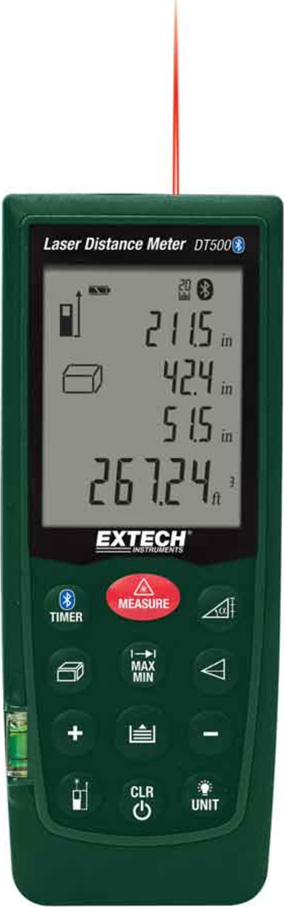 Extech DT500 Laser Distance Meter with Bluetooth