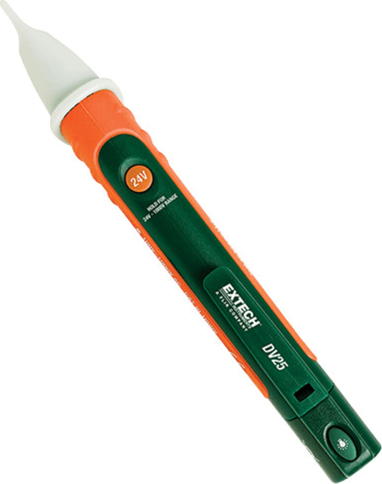 Extech DV25 - Dual-Range AC Voltage Detector with Flashlight