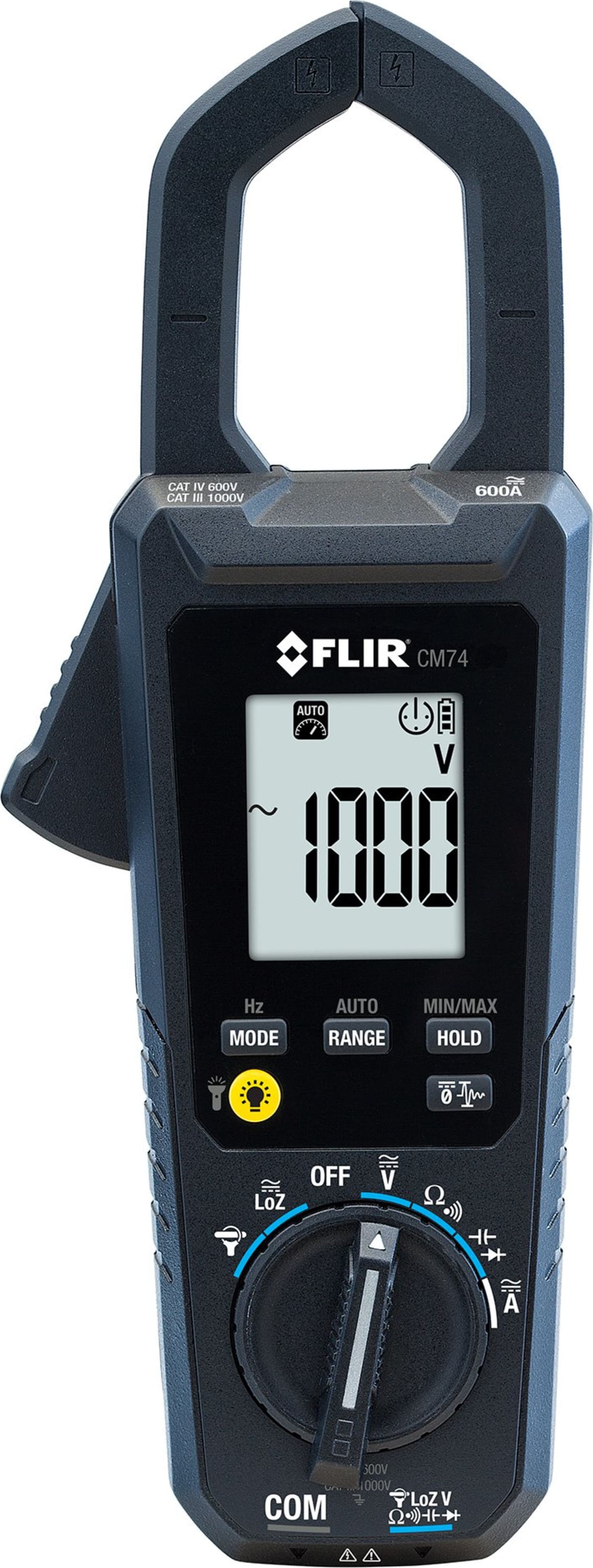 FLIR CM74 600A AC/DC Commercial Clamp Meter