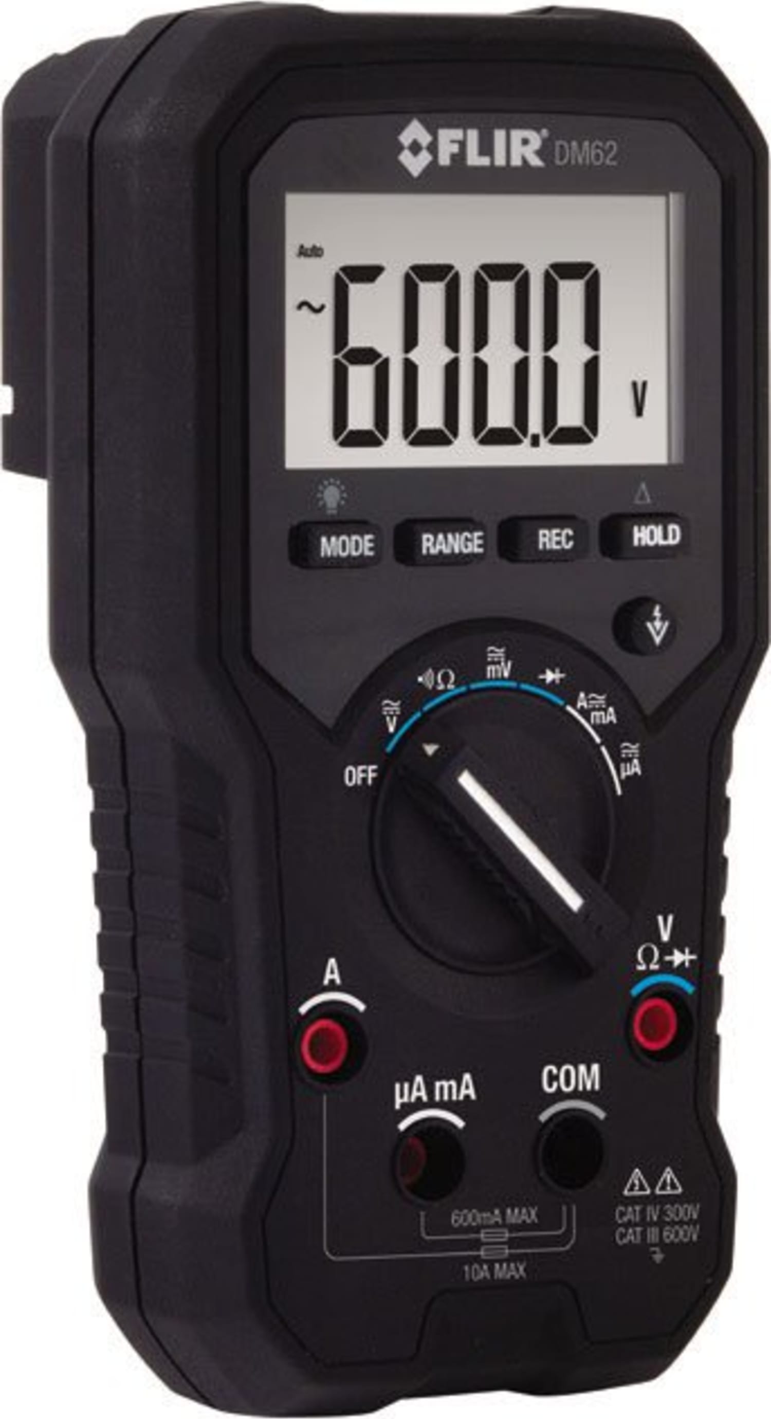 FLIR DM62 True RMS Multimeter, 600V