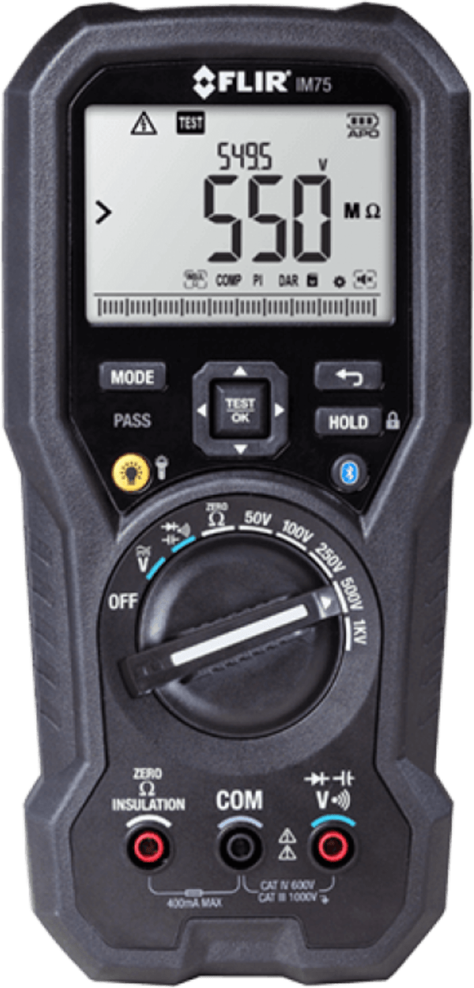 FLIR_IM75_Industrial_Insulation_Tester_and_DMM_Combination_Main_View