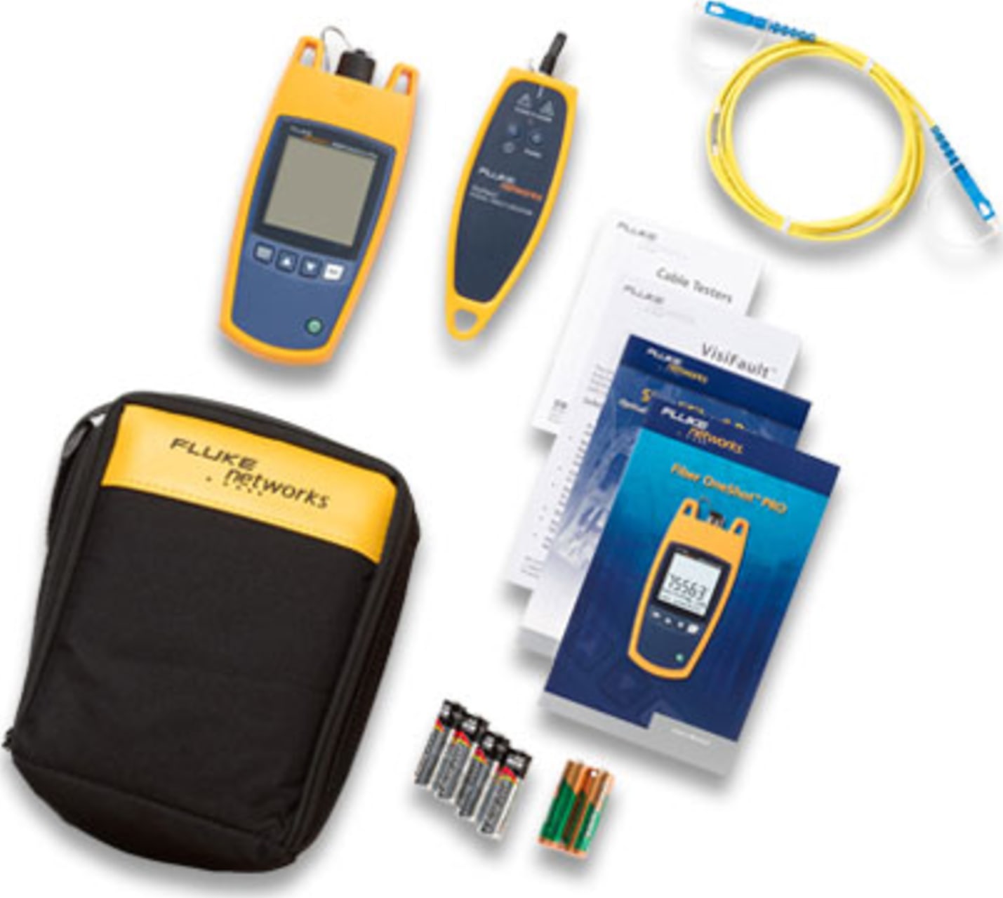 Fluke Networks FOS-100-S-VFL Fiber QuickMap Kit with VisiFault