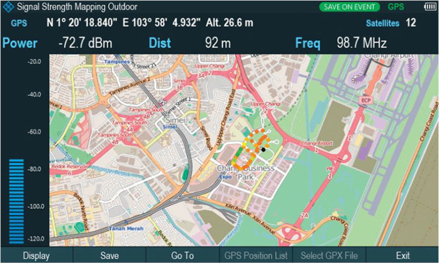 Rohde and Schwarz FPH-K16 - Signal Strength Mapping Option for FPH
