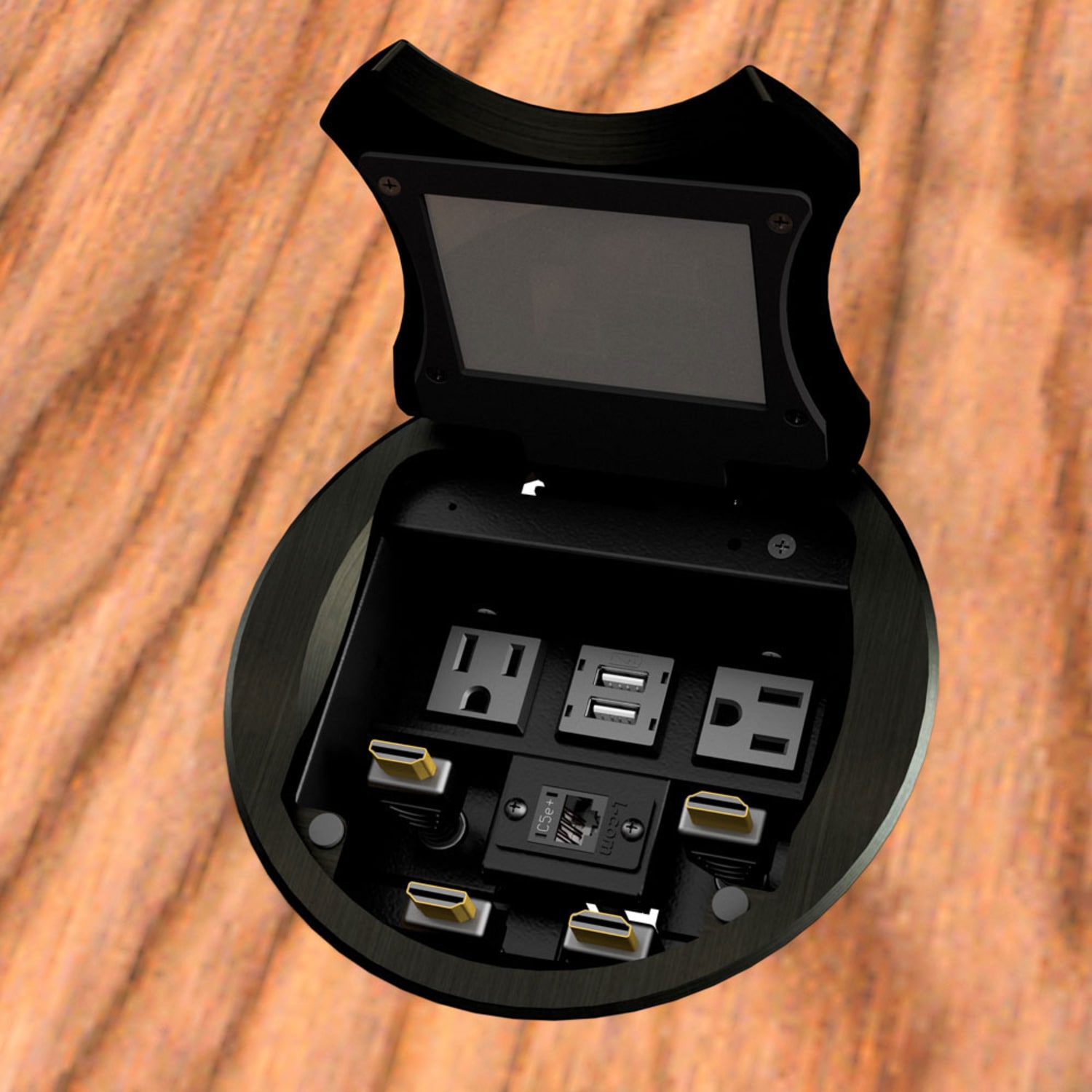 FSR LP-T6-Flex-ALM Low Profile 6" Table Box with Flex Control Unit