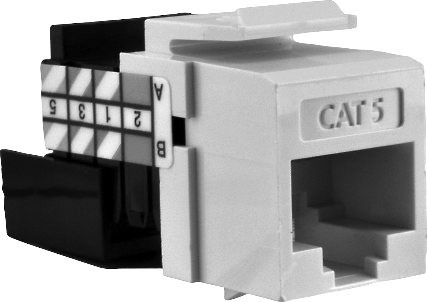 FSR SS-RJ45 RJ-45 Pass-thru Snap-in Connector