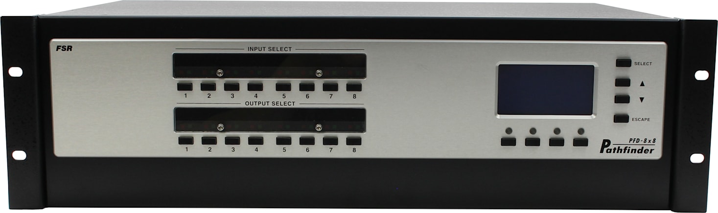 FSR PFD-8x8-HDEQ - PathFinder 8x8 HD Component Matrix with Cable EQ