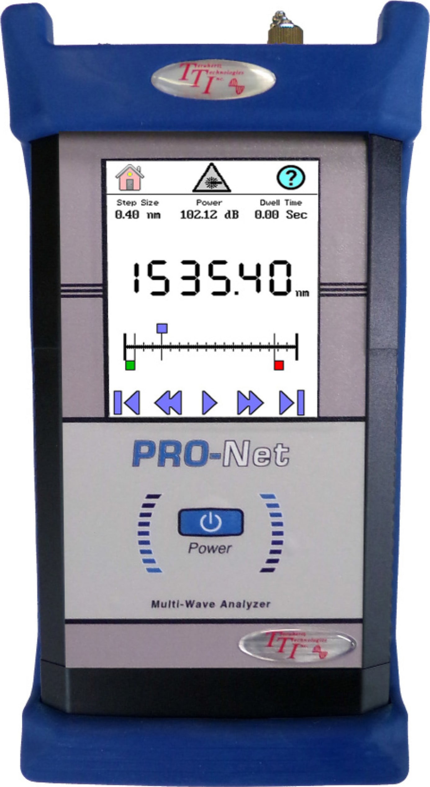 Terahertz FTE-8610-C - C-Band PRO-Net Tuneable Laser Source with C Band Optical Spectrum Analyzer