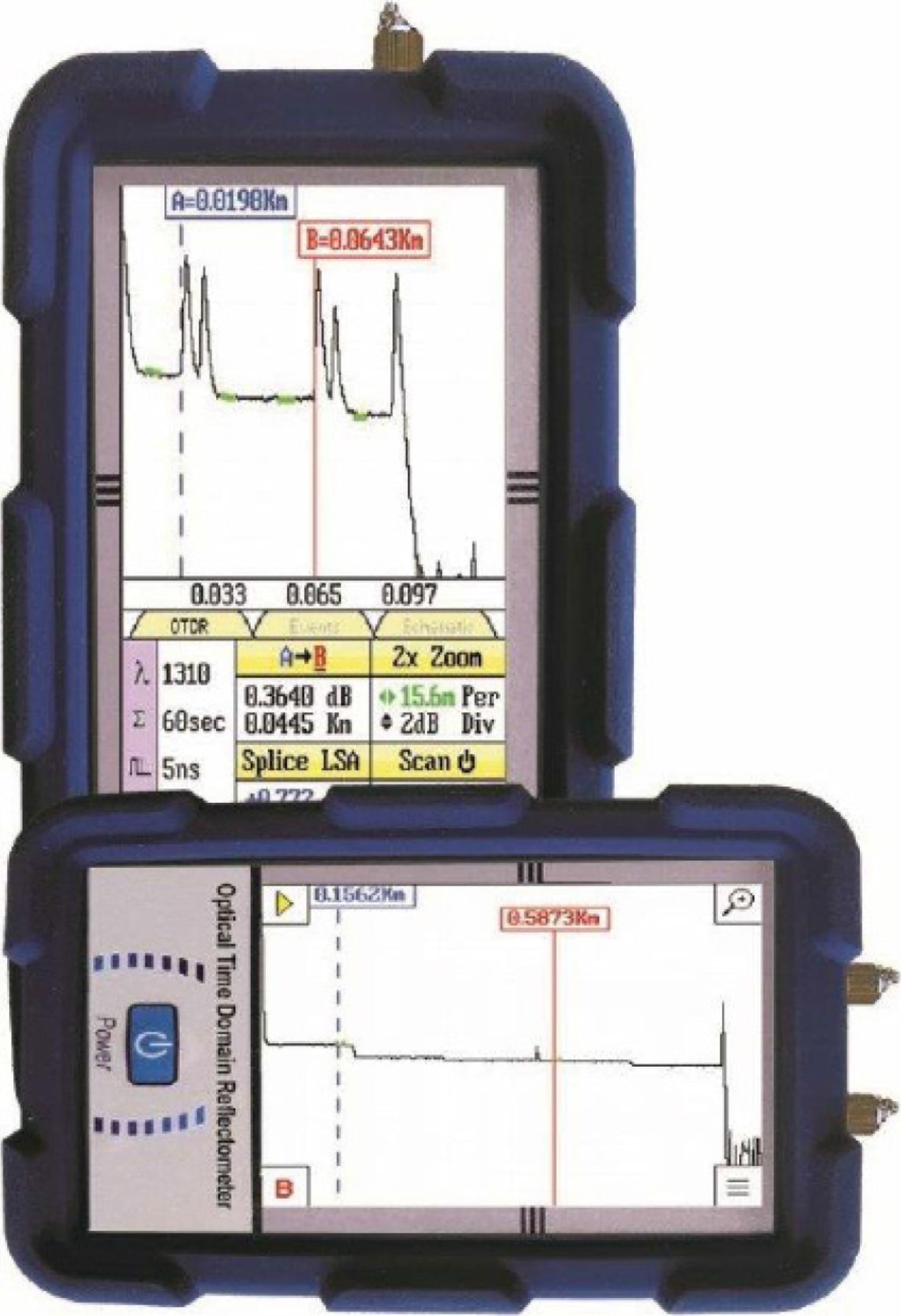Terahertz FTE-7100 MICROTDR Optical Time Domain Reflectometer