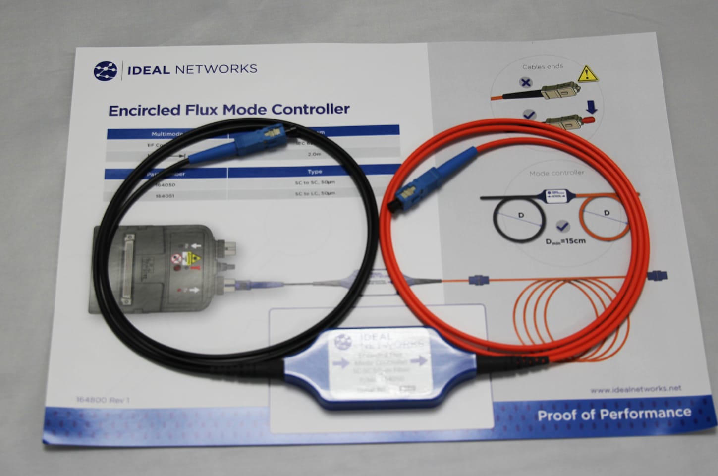 TREND Networks R164050 FiberTEK III - Encircled Flux Cable SC - SC