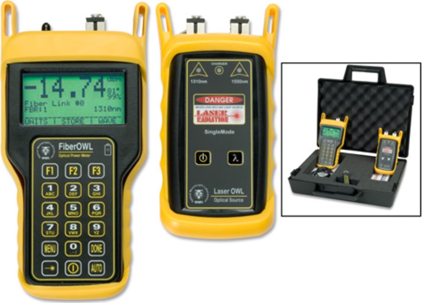 Fiber OWL 4 BOLT Series Test Kits