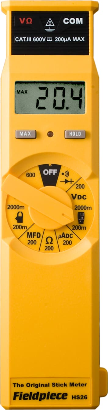 Fieldpiece HS26 Original Stick Digital Multimeter